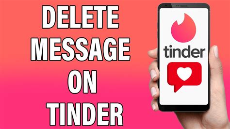 delete messages tinder